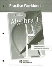 Cover of: Algebra 1, Practice Workbook