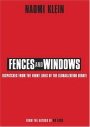 Cover of: Fences and Windows by Naomi Klein