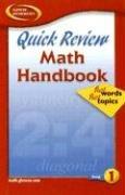 Cover of: Quick Review Math Handbook by McGraw-Hill