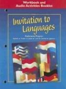 Cover of: Invitation to Languages Workbook & Audio Activities Student Edition by Conrad J. Schmitt