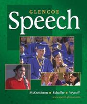 Cover of: Glencoe Speech, Student Edition