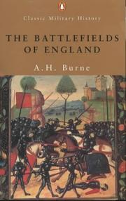 Cover of: The Battlefields of England