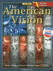 Cover of: The American Vision - Florida Edition by Joyce Oldham Appleby, PhD, Joyce Oldham Appleby, PhD