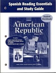 Cover of: The American Republic Since 1877, Spanish Reading Essentials and Study Guide, Student Edition