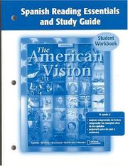 Cover of: American Vision, Spanish Reading Essentials and Study Guide, Student Edition by McGraw-Hill
