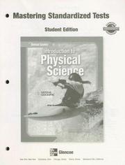 Introduction To Physical Science Standardized Test Practice, SE ...