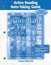 Cover of: American Vision, Active Reading Note-Taking for Student Edition
