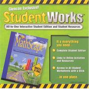 Cover of: MathScape by McGraw-Hill