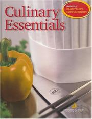 Cover of: Culinary Essentials, Student Edition by McGraw-Hill, Johnson & Wales, McGraw-Hill
