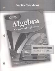 Cover of: Algebra by McGraw-Hill