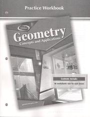 Cover of: Geometry: Concepts and Applications, Practice Workbook