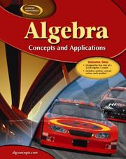 Cover of: Algebra