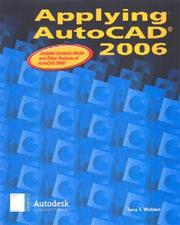 Cover of: Applying AutoCAD 2006, Student Edition