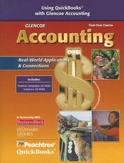Cover of: Glencoe Accounting | McGraw-Hill