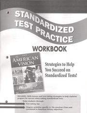 Cover of: The American Vision, Standardized Test Practice, Student Edition
