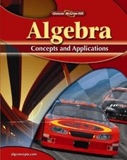 Cover of: Algebra by McGraw-Hill