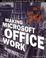 Cover of: Making Microsoft office work