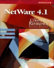 Cover of: NetWare 4.1: the complete reference