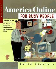 Cover of: America Online for busy people