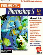 Cover of: Fundamental Photoshop 5 by Adele Droblas