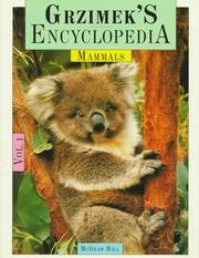 Cover of: Grzimek's encyclopedia of mammals. by 