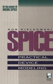 Cover of: SPICE: practical device modeling