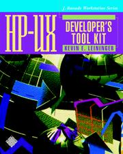 Cover of: HP-UX developer's tool kit by Kevin E. Leininger