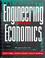 Cover of: Engineering economics