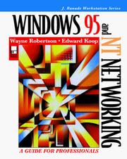 Cover of: Windows 95 and NT Networking: A Guide for Professionals