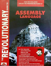 Cover of: The Revolutionary guide to assembly language