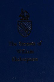 Cover of: The sonnets of William Shakespeare