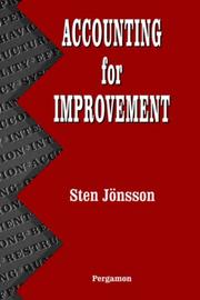 Cover of: Accounting for improvement