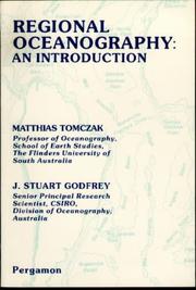 Cover of: Regional Oceanography | Matthias Tomczak