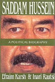 Saddam Hussein by Efraim Karsh