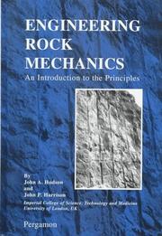 Cover of: Engineering rock mechanics: an introduction to the principles