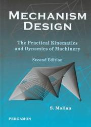 Cover of: Mechanism design by S. Molian, S. Molian