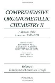Cover of: Comprehensive Organometallic Chemistry II : Vanadium and Chromium Groups (Comprehensive Organometallic Chemistry II)