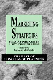 Cover of: Marketing strategies: new approaches, new techniques