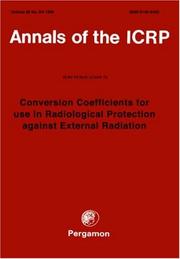 Cover of: ICRP Publication 74: Conversion Coefficients for use in Radiological Protection against External Radiation