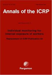 Cover of: ICRP Publication 78 by ICRP, ICRP