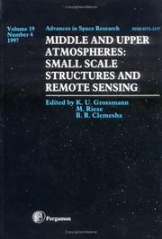 Cover of: Middle and Upper Atmospheres: Small Scale Structures and Remote Sensing (Middle & Upper Atmospheres)