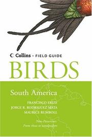 Cover of: Birds of South America (Collins Field Guide)