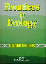 Cover of: Frontiers in ecology | 