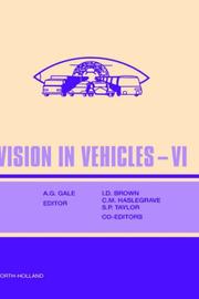 Cover of: Vision in Vehicles VI (Vision in Vehicles) by 