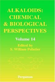 Cover of: Alkaloids: Chemical and Biological Perspectives, Volume 14 (Alkaloids: Chemical and Biological Perspectives) by S.W. Pelletier