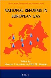 National reforms in European gas by Maarten J. Arentsen, Rolf W. Künneke