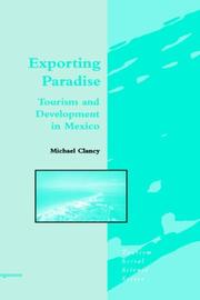Cover of: Exporting Paradise (Tourism Social Science Series)