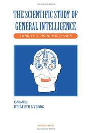 Cover of: The Scientific Study of General Intelligence