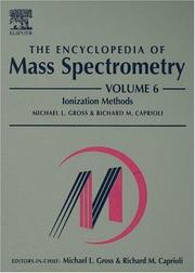 Cover of: The Encyclopedia of Mass Spectrometry  by 