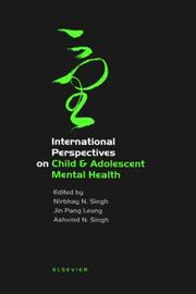 Cover of: International Perspectives on Child & Adolescent Mental Health (International Perspectives on Child and Adolescent Mental Health)